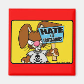 Angry Bunny Magnet 5 (Voorkant)