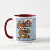 Angry Bunny No Stomme Mensen Mok 1 (Links)