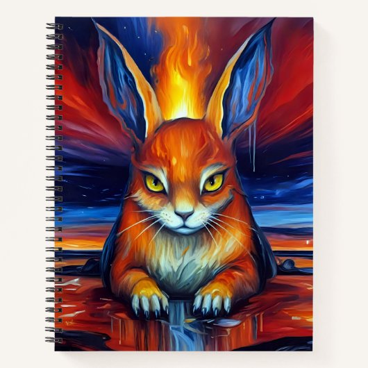 Angry Bunny Notitieboek (Voorkant)