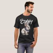 Angry Bunny streetwear  T-shirt (Voorkant volledig)