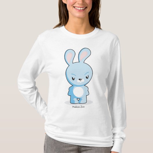 Angry Bunny Women's America Apparel Sweatshirt (Voorkant)