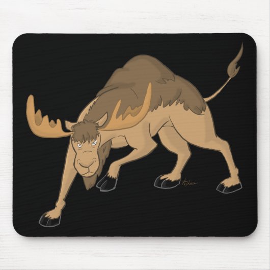 Angry Camel Moose Hybrid Mousepad Muismat (Voorkant)