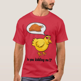 Angry Cartoon Funny Chick Bird vrienden T-shirt