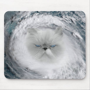 Angry Cat 5 orkaan Muismat