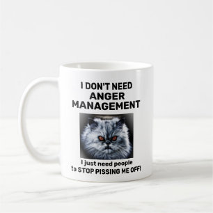Angry Cat Anger Management Mok