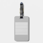 Angry Cat Bagagelabel (Achterkant verticaal)