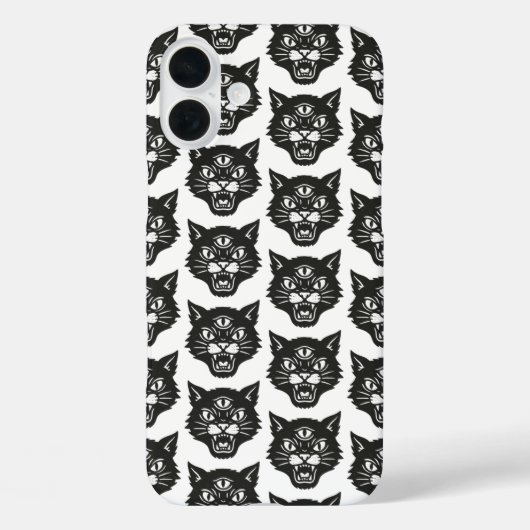 Angry Cat Case-Mate iPhone Case (Achterkant)