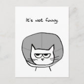 Angry Cat en de kloon van de schaamte Briefkaart (Voorkant)