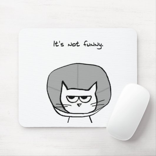 Angry Cat en de kloon van de schaamte Muismat (Met muis)