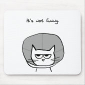 Angry Cat en de kloon van de schaamte Muismat (Voorkant)