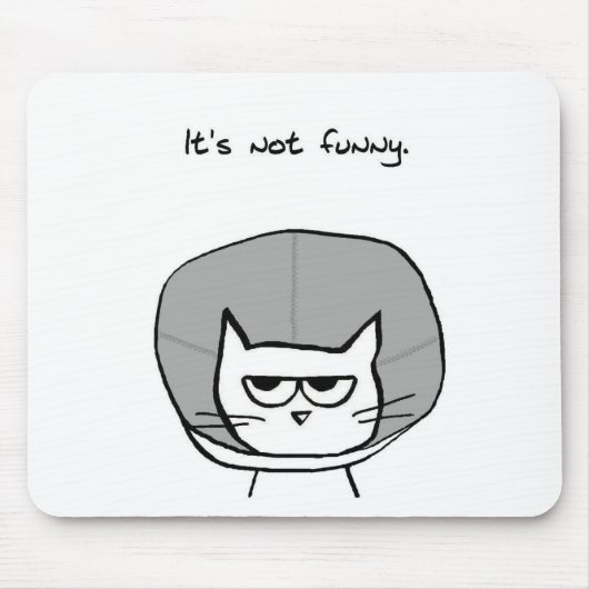 Angry Cat en de kloon van de schaamte Muismat (Voorkant)