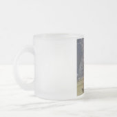 Angry Cat Frosted Coffee Mok (Links)