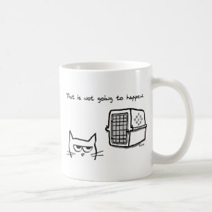 Angry Cat gaat NIET naar de Vet Koffiemok
