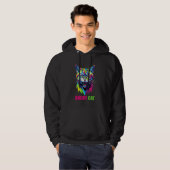 ANGRY CAT HOODIE (Voorkant volledig)