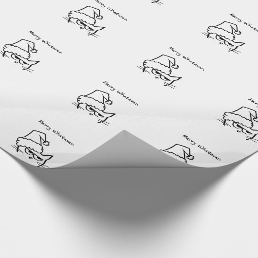 Angry Cat is Cadeaupapier (Hoek)