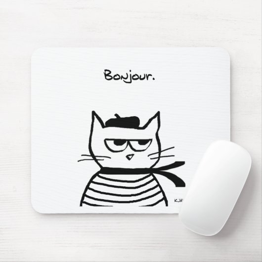 Angry Cat is zo erg Frans Muismat (Met muis)