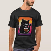 Angry Cat Joe 3 blk Mannen T-shirt (Voorkant)