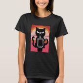 Angry Cat Joe Black Vrouwen T-shirt (Voorkant)