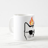 Angry cat koffiemok (Voorkant links)