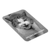 Angry Cat "Krijg je eigen Covfefe!" grappige magne Magneet (Rechterzijde)