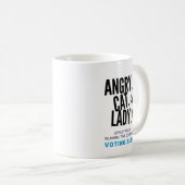 Angry.Cat.Lady. Koffiemok (Voorkant rechts)