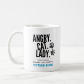 Angry.Cat.Lady. Koffiemok (Links)