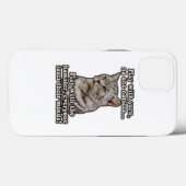 Angry cat meme for cat lovers and kitten owners Case-Mate iPhone case (Achterkant (horizontaal))