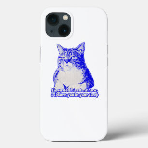 Angry cat meme voor kattenliefhebbers en katteneig Case-Mate iPhone case