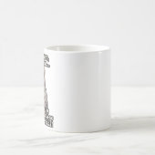 Angry cat meme voor kattenliefhebbers en kattenkat koffiemok (Center)