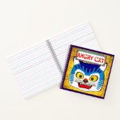 Angry Cat Notitieboek (Binnen)