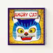 Angry Cat Notitieboek (Achterkant)
