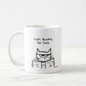 Angry Cat Plots War - Funny Cat Coffee Mok (Links)