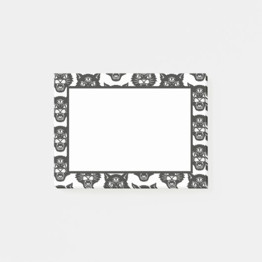 Angry Cat Post-it® Notes (Voorkant)