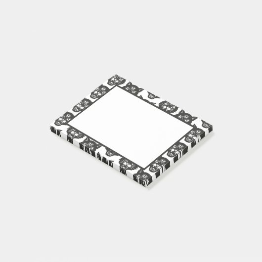 Angry Cat Post-it® Notes (Schuin)