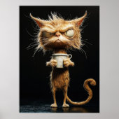 Angry Cat Poster (Voorkant)