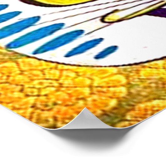 Angry Cat Poster (Hoek)