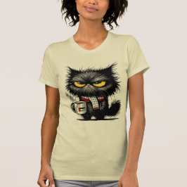 Angry cat t-shirt