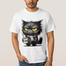 Angry cat t-shirt