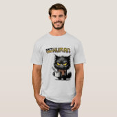 Angry cat t-shirt (Voorkant volledig)
