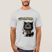 Angry cat t-shirt (Voorkant)