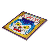 Angry Cat Tegeltje (Zijkant)