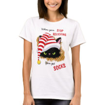 Angry Cat You Get Socks Kerstmis