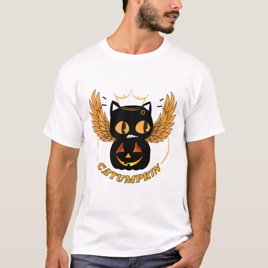 ANGRY CATUMPKIN QUEEN T-SHIRT (Voorkant)