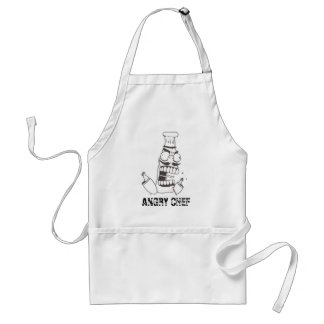 ANGRY CHEF APRON STANDAARD SCHORT