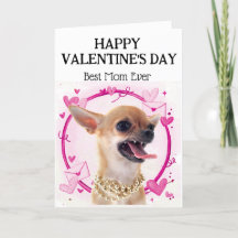 Angry Chihuahua Best mam Custom Valentijnsdag