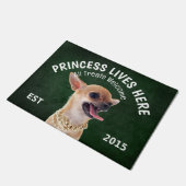 Angry Chihuahua Persoonlijk Hondenliefhebber Doorm Deurmat (Schuin)