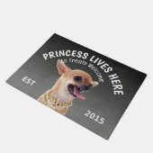 Angry Chihuahua Persoonlijk Hondenliefhebber Doorm Deurmat (Schuin)