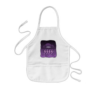 Angry Cloud Apron Kinder Schort