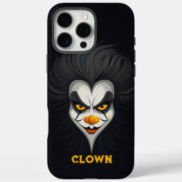 Angry Clown gepersonaliseerd iPhone 16 Pro Max Hoesje