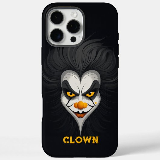 Angry Clown gepersonaliseerd Case-Mate iPhone Case (Achterkant)